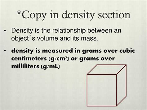 Milliliters in a Gram: Unraveling the Relationship between Density and Mass