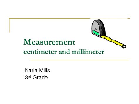 Millimeter to Centimeter Formula: A Comprehensive Guide