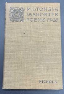 Milton's Shorter Poems and Sonnets Epub