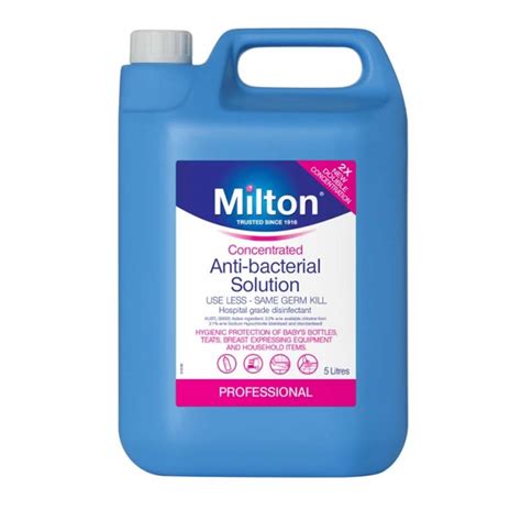 Milton Antibacterial Solution Msds Sheet Doc