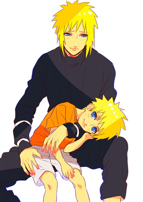 Minato Namikaze and Naruto: The Unbreakable Bond of Father and Son