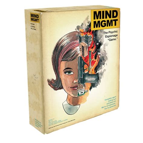 Mind Mgmt Board Game: Unraveling the Enigmatic World of Espionage and Control