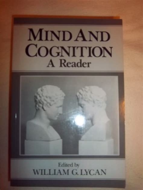 Mind and Cognition A Reader PDF