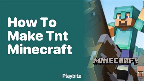 Minecraft: How to Craft TNT in 4 Easy Steps