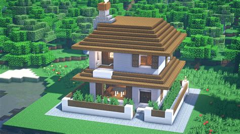 Minecraft 2-Story House: 12,000-Block Masterpiece