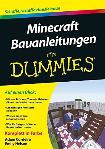 Minecraft Bauanleitungen für Dummies German Edition Epub