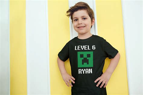 Minecraft Birthday Shirt: The Perfect Way to Celebrate Your Little Gamer