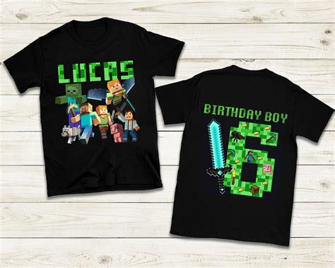 Minecraft Birthday Shirts: The Ultimate Guide to Crafting Custom Apparel