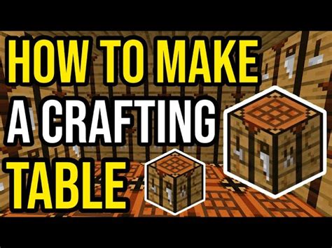 Minecraft Crafting Table: A Comprehensive Guide to Crafting Your World