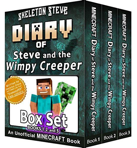 Minecraft Diary-Wimpy Steve 10 Book Series