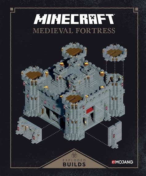 Minecraft Exploded Builds Medieval Fortress An Official Mojang Book Kindle Editon