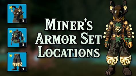 Miner Armor TOTK: Uncover Earth's Hidden Treasures with Cutting-Edge Protection