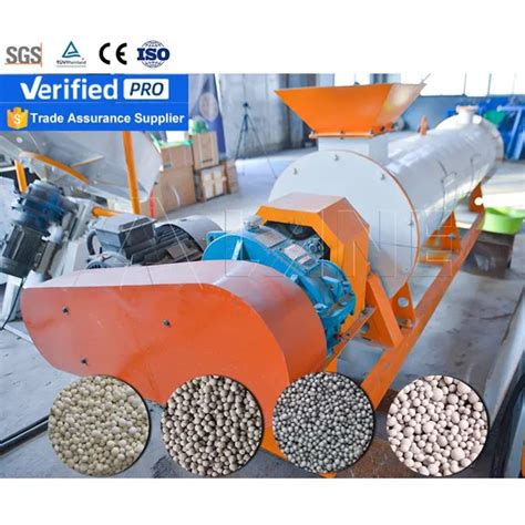 Mineral Fertilizer Granulator: Types and Applications