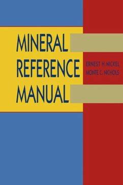 Mineral Reference Manual 1st Edition Doc