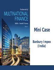 Mini Case Banbury Impex Solution Kindle Editon