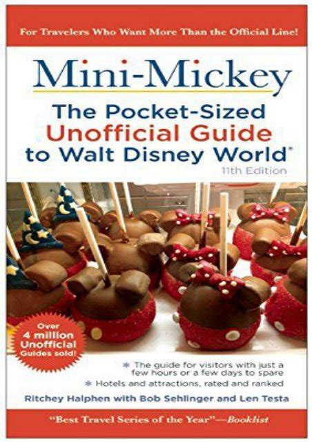 Mini Mickey  The Pocket-Sized Unofficial Guide to Walt Disney World Doc