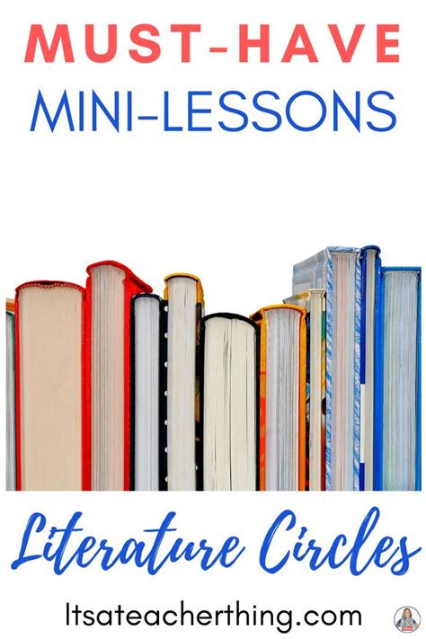 Mini-Lessons for Literature Circles Reader