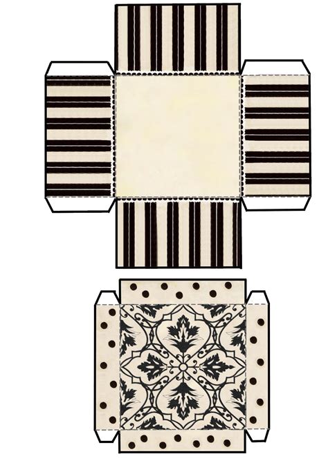Miniature Box Templates