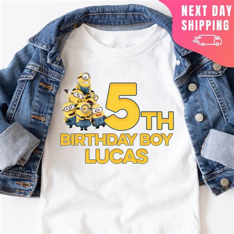 Minion Birthday Shirt: A Comprehensive Guide for a Spectacular Celebration