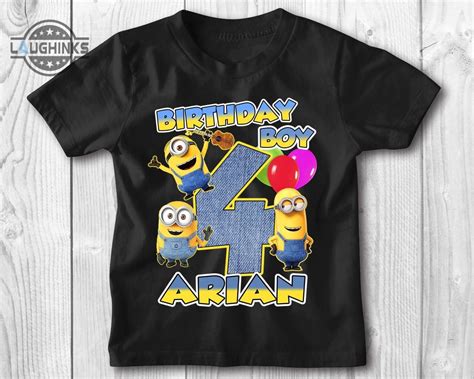 Minion Birthday Shirt: Celebrate Your Little One's Special Day with Delightful Designs