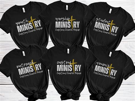 Ministry T-Shirts: A Visual Witness for Your Faith