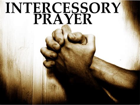 Ministry of Intercessory Prayer PDF