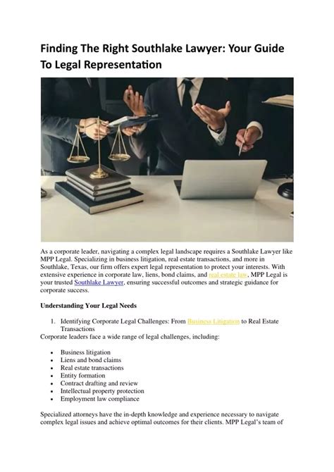 Ministry of Law: Your Guide to Finding a Lawyer