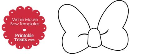 Minnie Bow Template