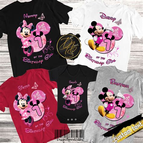 Minnie Mouse Birthday Shirts: A Guide to Choosing the Perfect One for Your Little Girl