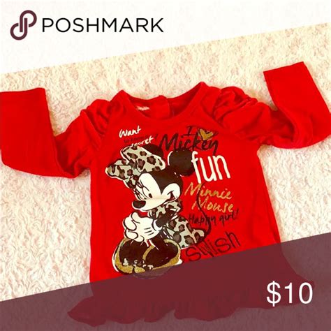 Minnie Mouse Shirt Red: The Cutest and Most Stylish Look