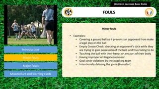 Minor Fouls: