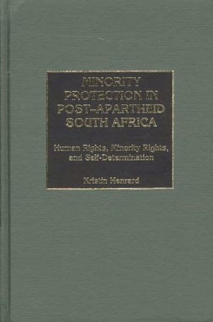 Minority Protection in Post-apartheid South Africa Human Rights PDF