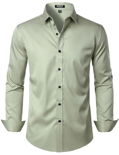 Mint Color Men's Dress Shirts: A Refreshing Addition to Your Wardrobe