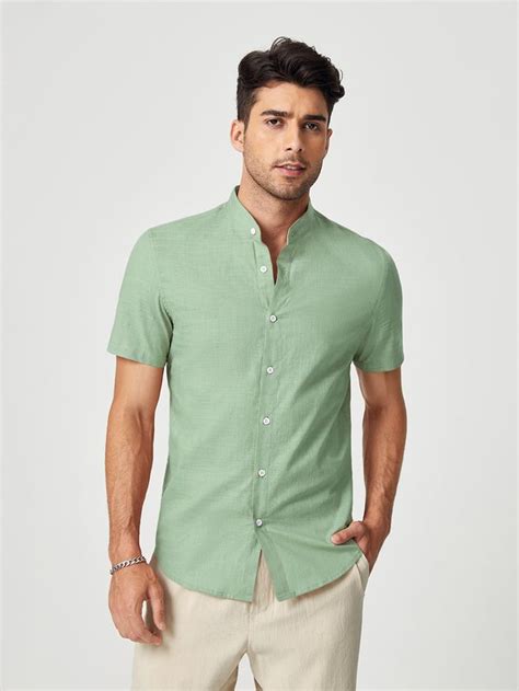 Mint Green: The Refreshing Hue for Men's Shirts