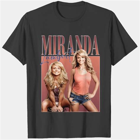 Miranda Lambert T-Shirt: A Statement of Style