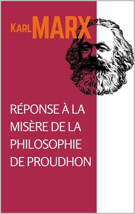 Misère de la philosophie Karl Marx French Edition Epub