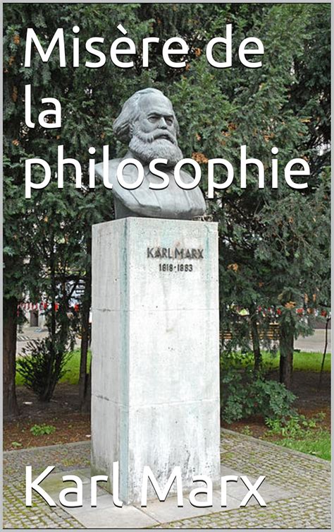 Misère de la philosophie Karl Marx French Edition Epub