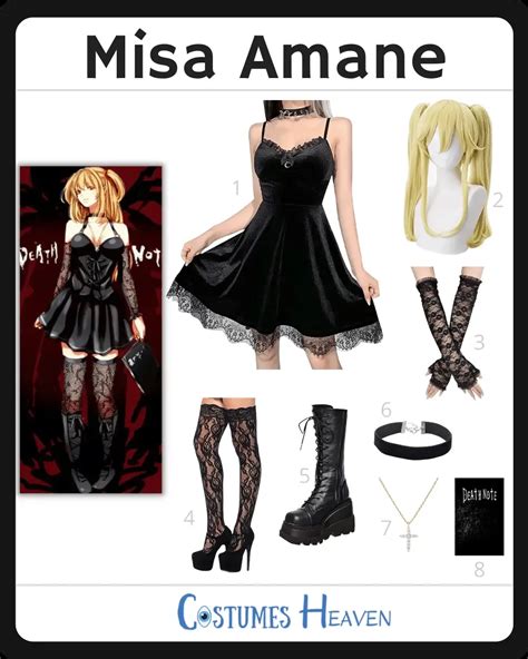 Misa Death Note Costume: A Guide to Achieving the Gothic Lolita Look