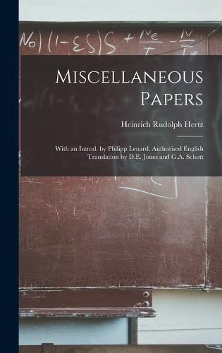 Miscellaneous Papers Doc