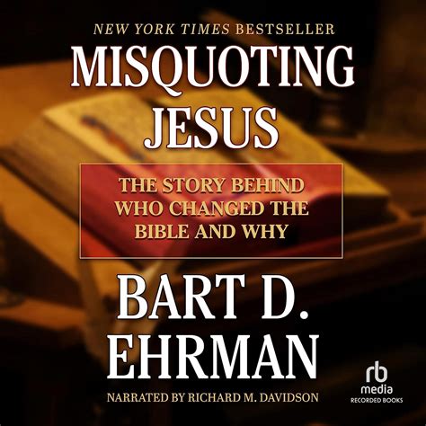 Misquoting Jesus The Story Behind Who Changed the Bible and Why Epub