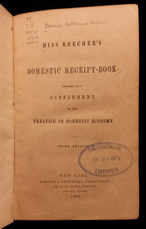 Miss Beecher s Domestic Receipt-Book PDF