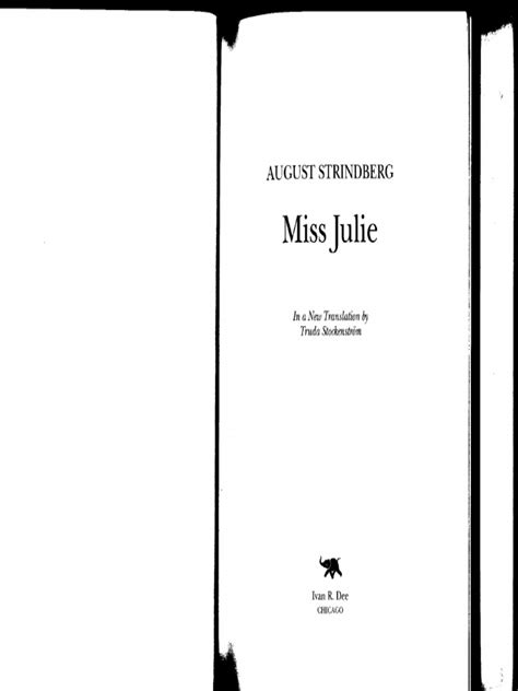 Miss Julie Script Ebook Epub