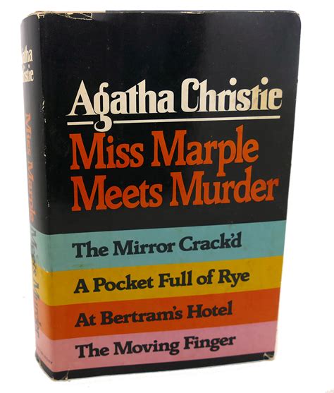Miss Marple Meets Murder The Mirror Crack d A Pocket Full Of Rye At Bertram s Hotel The Moving Finger by Agatha Christie 1980 Hardcover Doc
