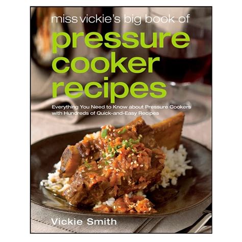 Miss Vickies Pressure Cooker Recipes PDF