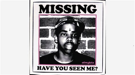 Missing Earl Sweatshirt Shirt: A Growing Problem