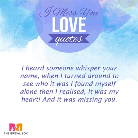 Missing You: A Collection of Quotes to Mend the Yearning Heart