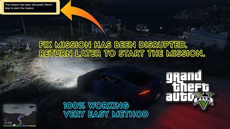 Mission Has Been Disrupted GTA 5