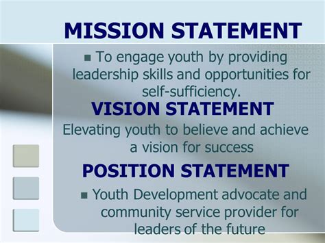 Mission-Driven: Elevating Youth Success