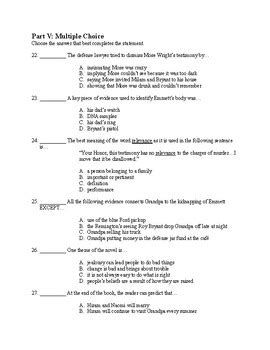 Mississippi Trial 1955 Final Test With Answers Doc