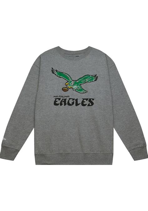 Mitchell and Ness Eagles Sweatshirt: Capture the Spirit of Philadelphia Football